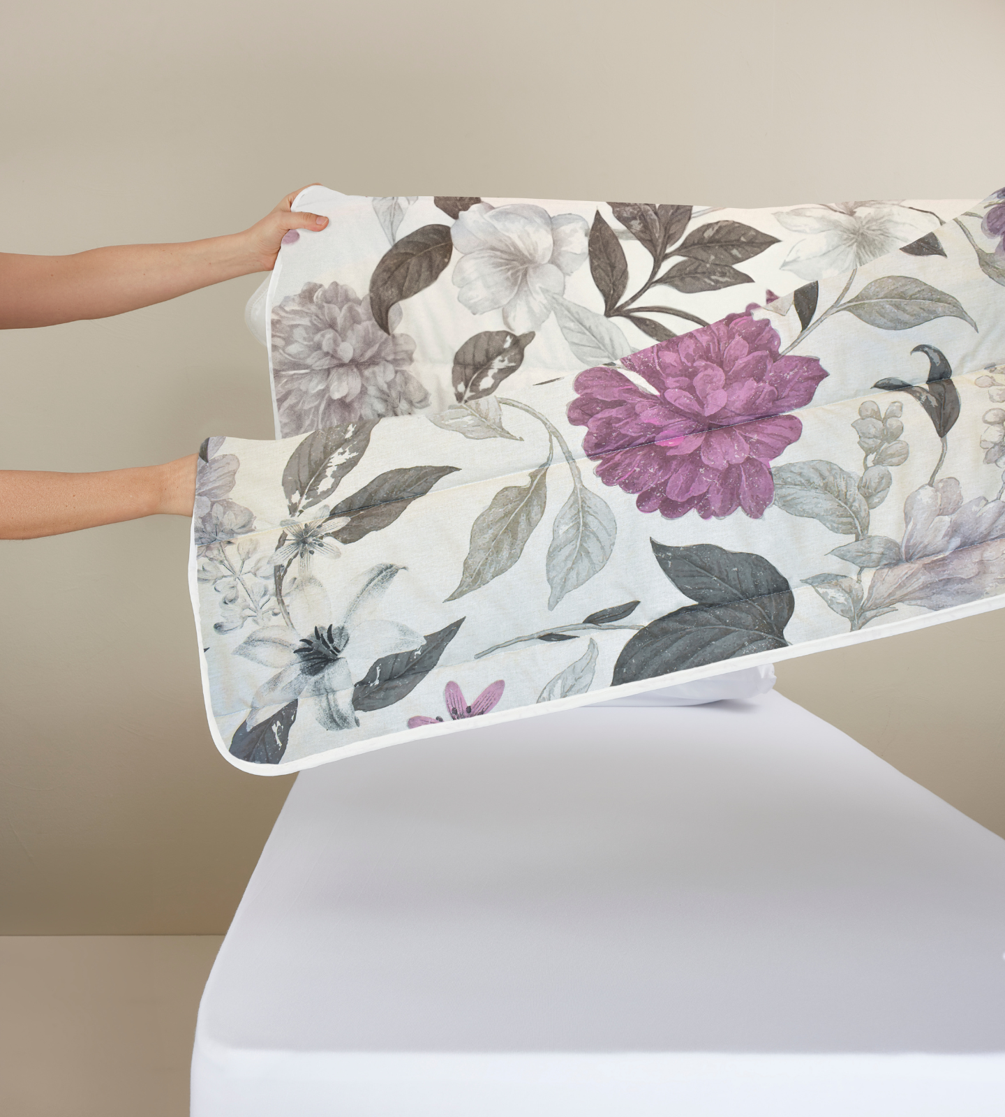 Comforter set floral vintage - Imagen 2